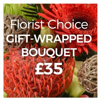 Florist Choice Giftwrapped Bouquet £35