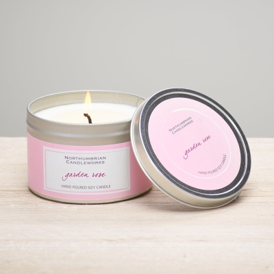 Garden Rose Scented Candle