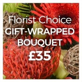 Florist Choice Giftwrapped Bouquet £35